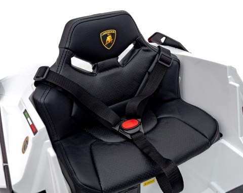 Lamborghini SIAN na akumulator dla dzieci Biały + Pilot + EVA + Wolny Start + Audio LED