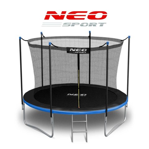 Trampolina Ogrodowa 183 cm (6 ft) z siatką wewn. i drabinką Neo-Sport