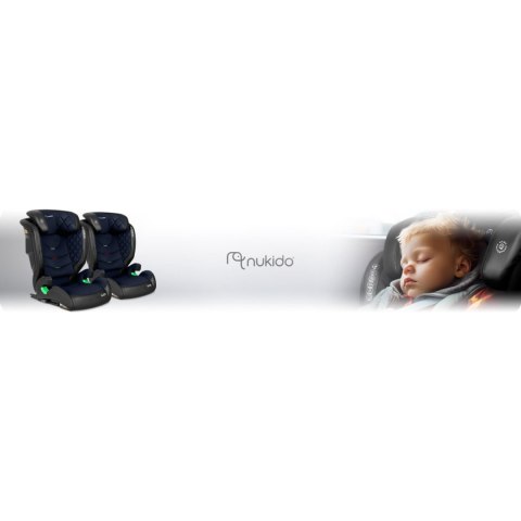 Fotelik samochodowy Nukido Louis i-Size 15-36 kg ISOFIX