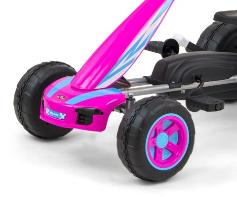 Gokart na pedały Viper Pink