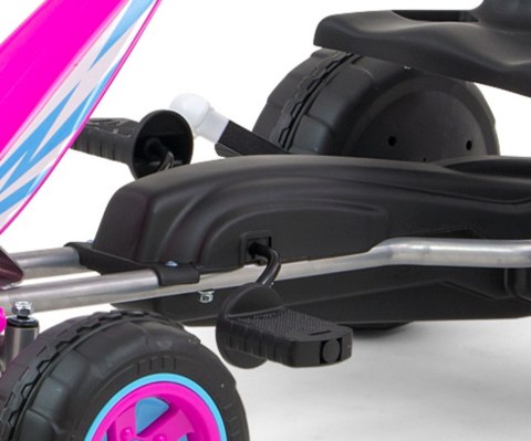 Gokart na pedały Viper Pink