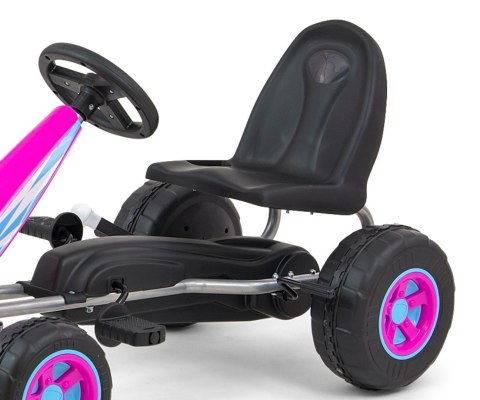 Gokart na pedały Viper Pink