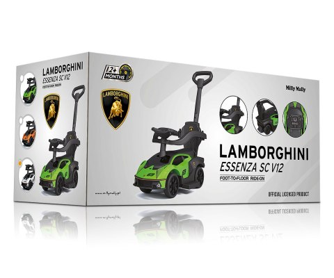 Pojazd z rączką LAMBORGHINI ESSENZA SC V12 Green