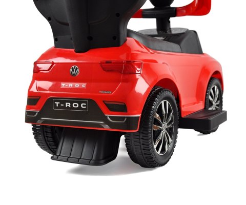 Pojazd z rączką VOLKSWAGEN T-ROC Red