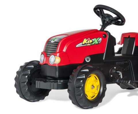 Rolly Toys 012121 Traktor Rolly Kid z przeczepą Czerwony