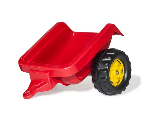 Rolly Toys 023127 Traktor Rolly Kid z łyżka i przyczepa Czerwony