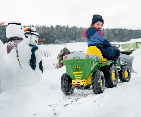 Rolly Toys 125111 Przyczepa Rolly Streumax piaskarka John Deere