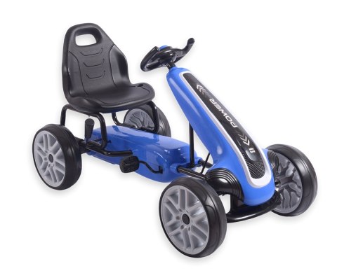 Gokart na pedały Power Blue Milly Mally