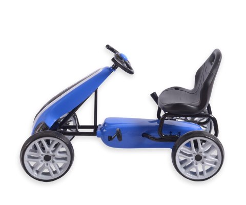 Gokart na pedały Power Blue Milly Mally