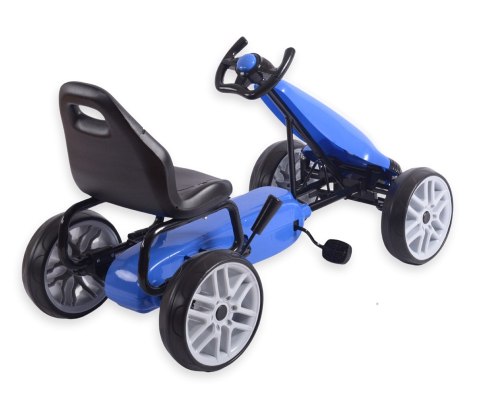 Gokart na pedały Power Blue Milly Mally