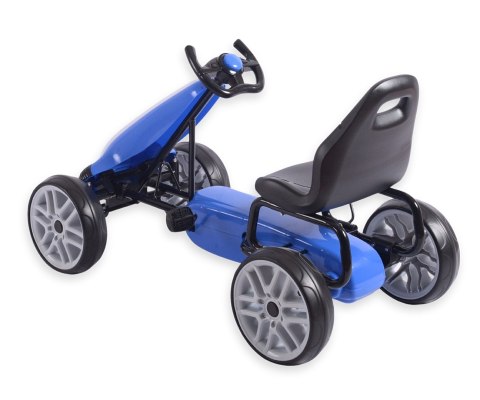 Gokart na pedały Power Blue Milly Mally