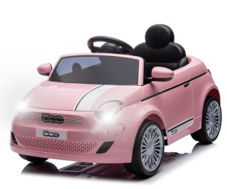 Milly Mally Pojazd na akumulator Fiat 500e Pink Milly Mally