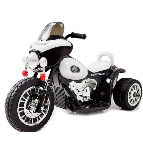 Motor Policyjny dla Dzieci CHOPPER JT568 – Światła, Dźwięki, Akumulator 6V