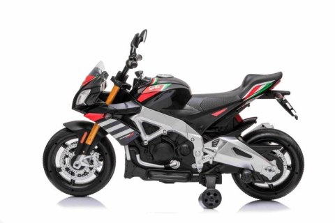 Motocykl Elektryczny APRILIA TUONO V4 – Miękkie Koła EVA, Silniki 45W, Światła LED