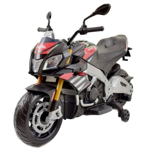 Motocykl Elektryczny APRILIA TUONO V4 – Miękkie Koła EVA, Silniki 45W, Światła LED