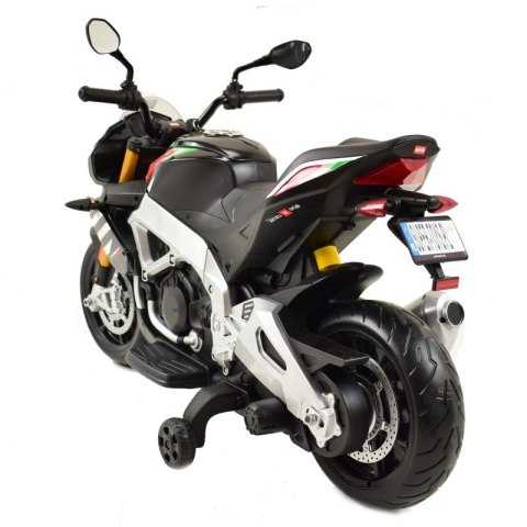 Motocykl Elektryczny APRILIA TUONO V4 – Miękkie Koła EVA, Silniki 45W, Światła LED