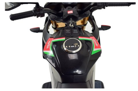 Motocykl Elektryczny APRILIA TUONO V4 – Miękkie Koła EVA, Silniki 45W, Światła LED