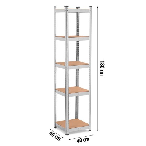 Regał metalowy magazynowy 180 x 40 x 40 Humberg 4819