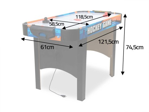 Największy stół Cymbergaj Air Hockey Neo-Sport NS-428