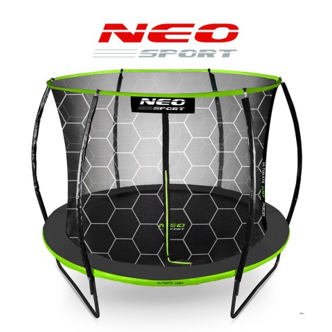 Trampolina ogrodowa profilowana 10ft/312cmz siatką wewnętrzną Neo-Sport