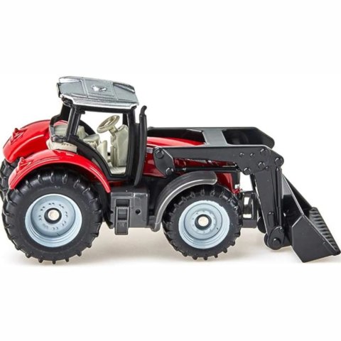 Siku Traktor Massey Ferguson z przednią ładowarką - metalowy model