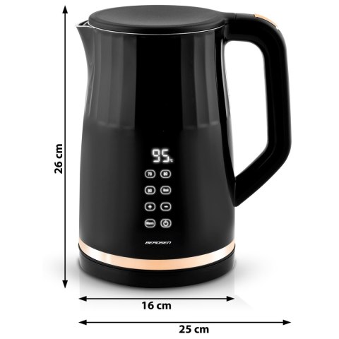 Czajnik elektryczny Berdsen BD-706 – regulacja temperatury, 1,7 L, 2200 W