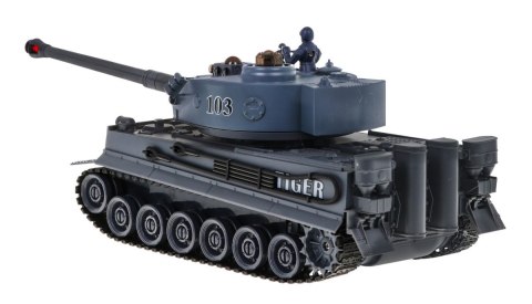 Zdalnie sterowane 2 czołgi T-34 vs Tiger dla dzieci 3+ Strzelające modele + Wielka Bitwa Czołgów