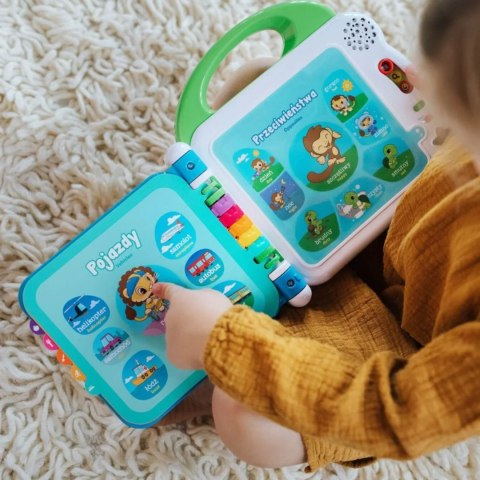 Pierwszy Słownik Przedszkolaka Edukacyjny Polsko-Angielski Vtech Trefl 61090