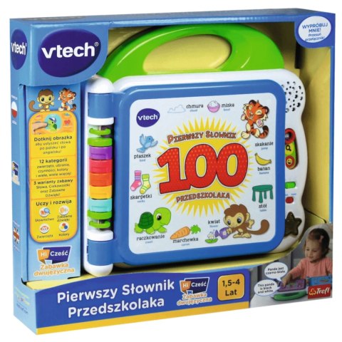 Pierwszy Słownik Przedszkolaka Edukacyjny Polsko-Angielski Vtech Trefl 61090