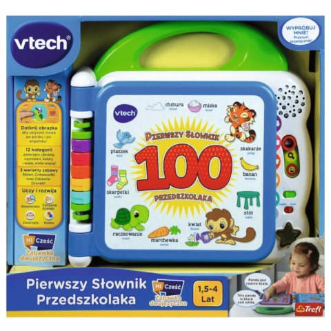 Pierwszy Słownik Przedszkolaka Edukacyjny Polsko-Angielski Vtech Trefl 61090