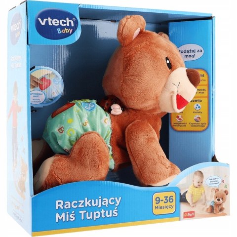 Interaktywny Raczkujący Miś Tuptuś - Edukacyjna VTech Baby 60824