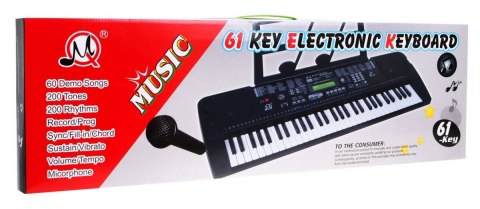 Keyboard z mikrofonem dla dzieci 5+ Taktomierz Radio USB MP3 model nr 6152