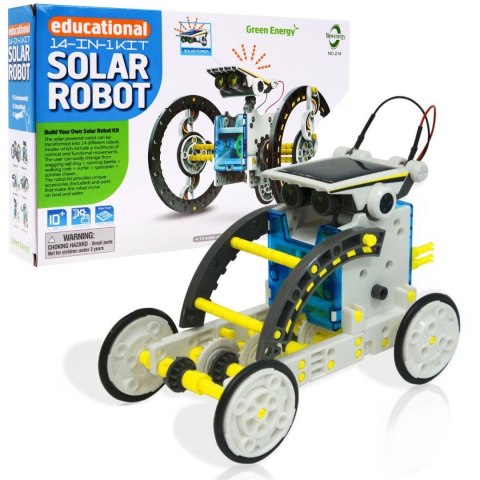 Robot Solarny 14w1 – Edukacyjny Zestaw Do Samodzielnego Montażu