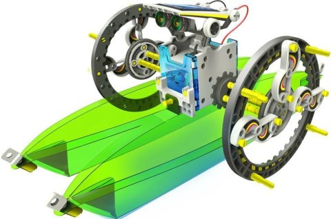 Robot Solarny 14w1 – Edukacyjny Zestaw Do Samodzielnego Montażu