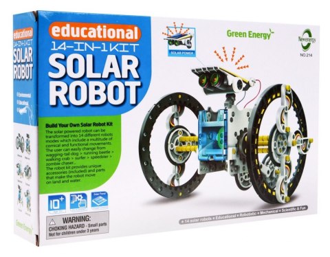 Robot Solarny 14w1 – Edukacyjny Zestaw Do Samodzielnego Montażu