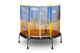 Trampolina  dla Dzieci z Siatką TOYZ 128 cm - Dinozaury