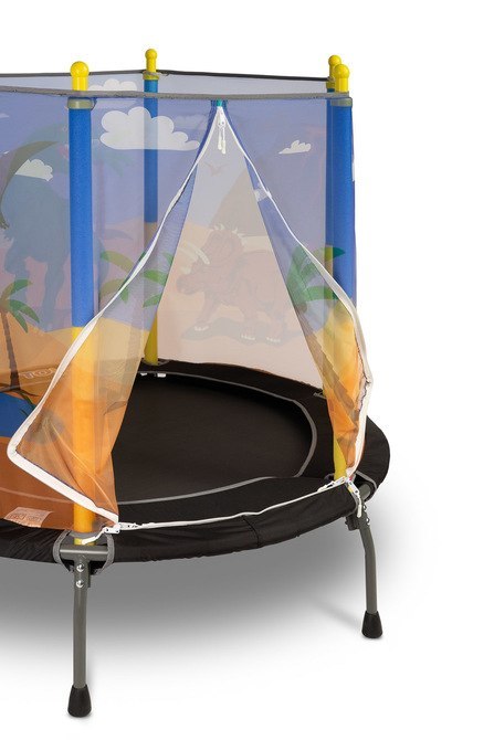 Trampolina  dla Dzieci z Siatką TOYZ 128 cm - Dinozaury