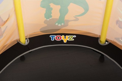 Trampolina  dla Dzieci z Siatką TOYZ 128 cm - Dinozaury