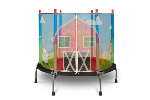 Trampolina dla Dzieci z Siatką TOYZ 128 cm - Farma