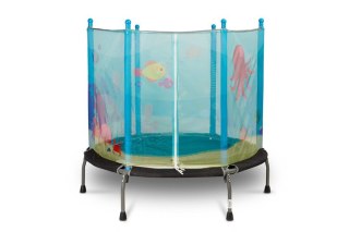 Trampolina dla Dzieci z Siatką TOYZ 128 cm - Ocean