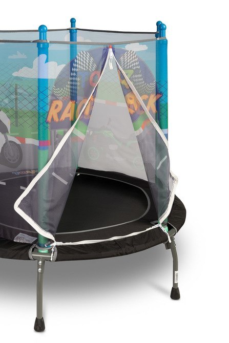 Trampolina  dla Dzieci z Siatką TOYZ 128 cm - Wyścigi