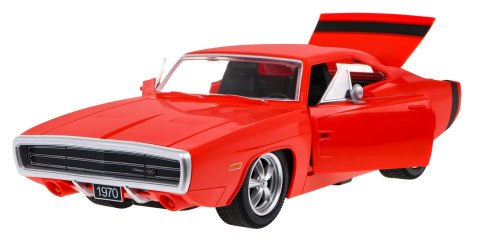 1970 Dodge Charger RT czerwony RASTAR model 1:16 Zdalnie sterowane auto + Pilot