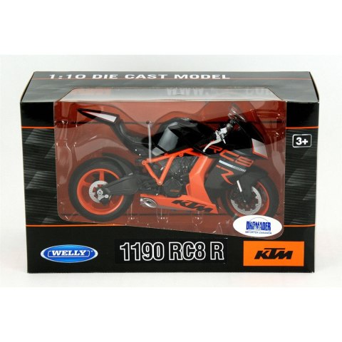 KTM 1190 RC8 R model skala 1:10 - Welly