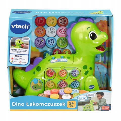 Interaktywny Dinozaur Zabawka Edukacyjna Dino Łakomczuszek vTech 61956