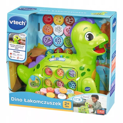 Interaktywny Dinozaur Zabawka Edukacyjna Dino Łakomczuszek vTech 61956