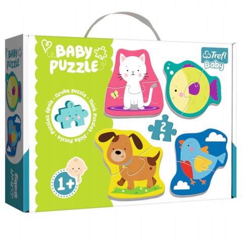 PUZZLE BABY CLASSIC ZWIERZĄTKA DOMOWE TREFL 36074