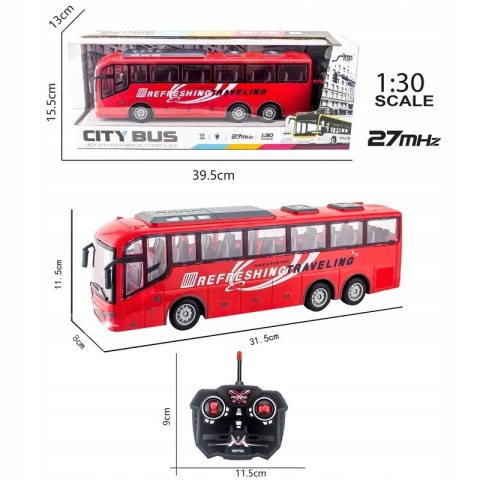 Autobus Turystyczny Zdalnie Sterowany – Realistyczny Model w Skali 1:30