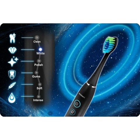 Szczoteczka Soniczna Do Zębów BERDSEN Galaxy + Etui