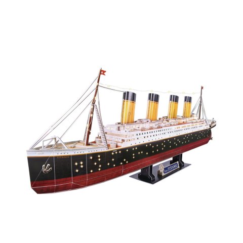 Model Statku Titanic 3D z Podświetleniem LED