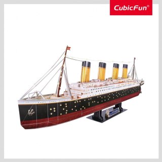 Model Statku Titanic 3D z Podświetleniem LED